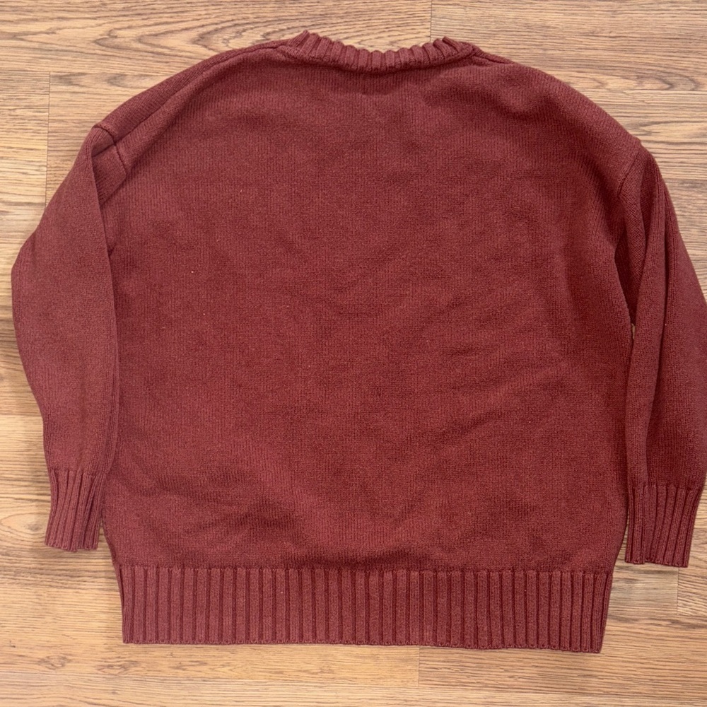 GAP Women's Rust Crewneck Sweater - Picture 7 of 9